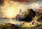 Thomas Moran Famous Paintings - Ulysses and the Sirens